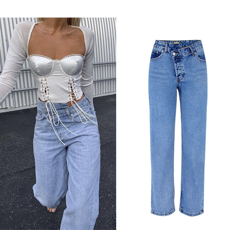 Trumpet denim trousers