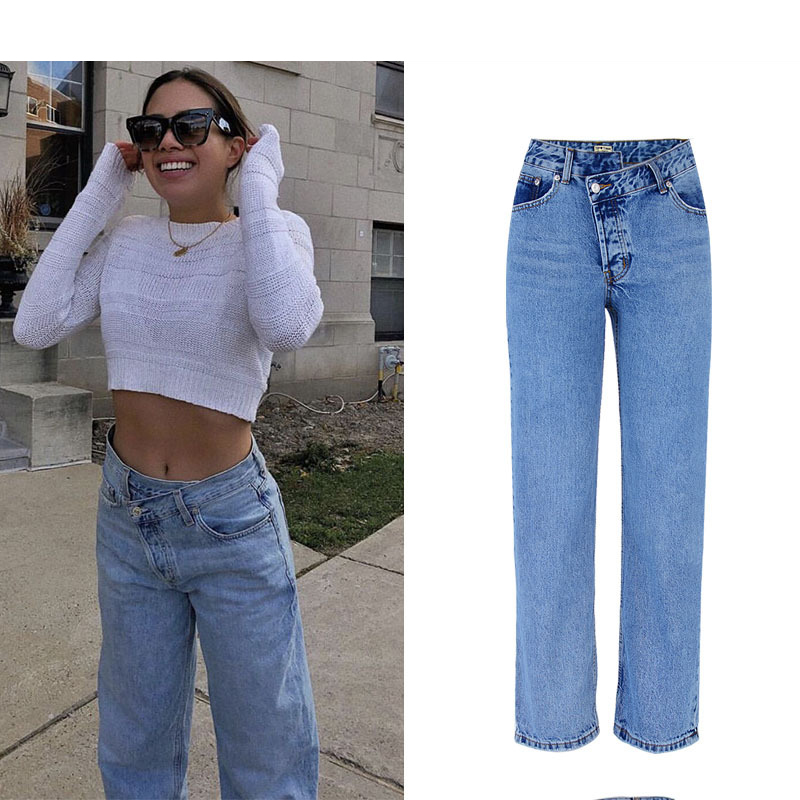 Trumpet denim trousers