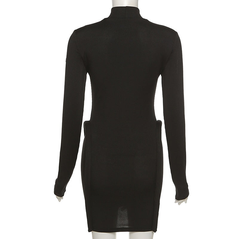 Three-Dimensional Decoration Bodycon