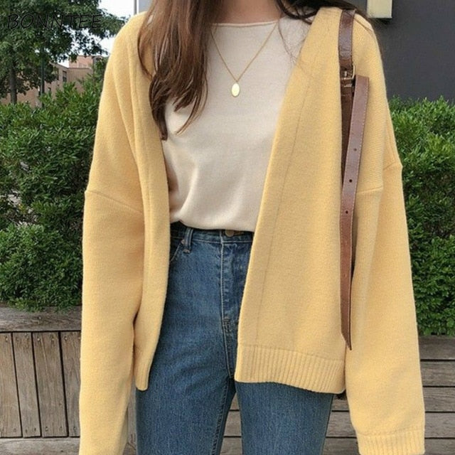 Letter Trend Cardigan