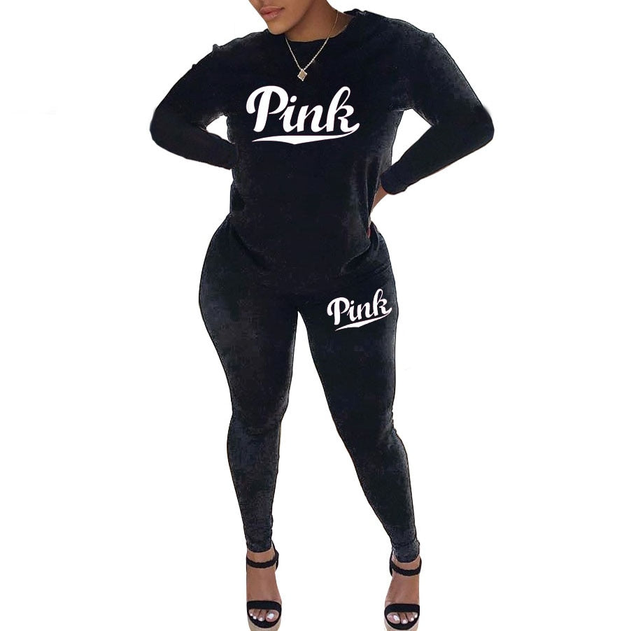Tie Dye Two Piece Sets Women 3XL Tracksuits Suits Pink Letter Print Casual Sporty Hoody Outfits 2022 Spring Fashion Sweatsuits
