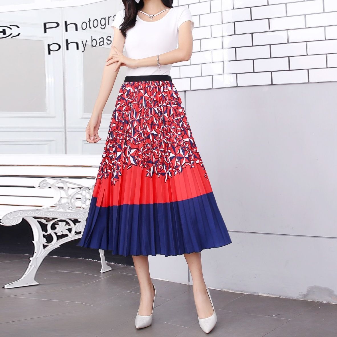 Pleated Women Skirts