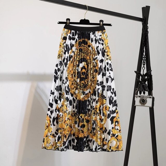 Pleated Women Skirts