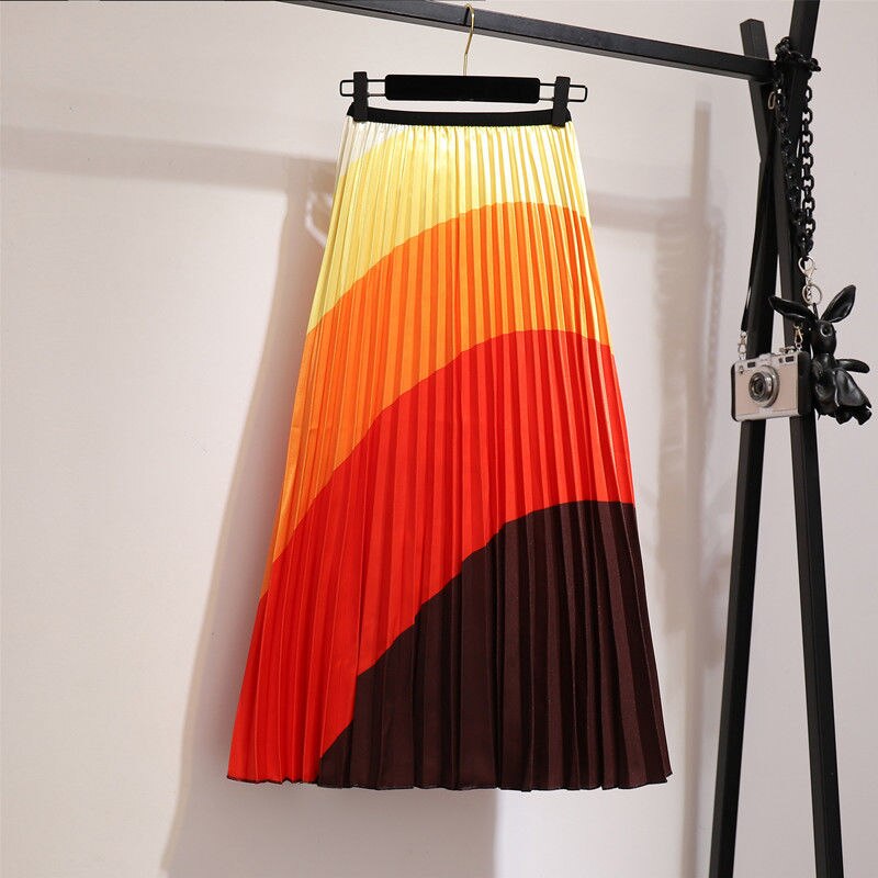 Pleated Women Skirts