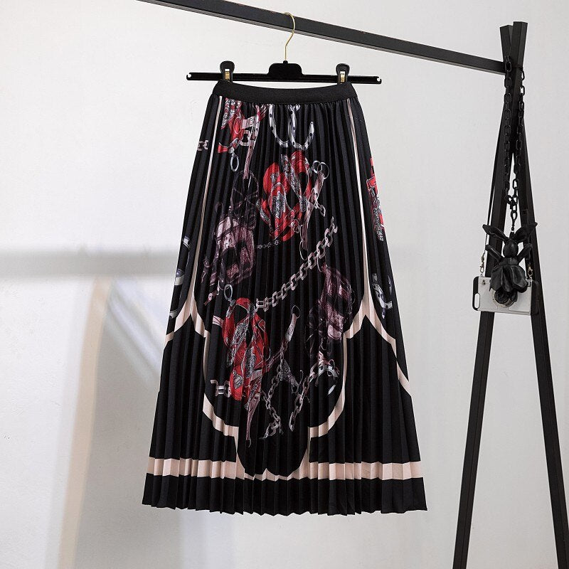 Pleated Women Skirts